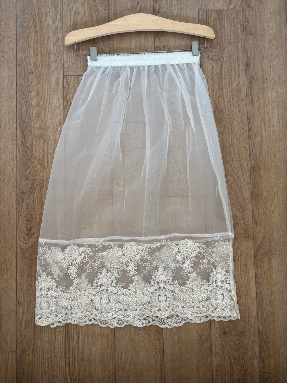Sheer Lace Skirt-Size Small